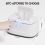Chauffe-lingettes portable pour bébé avec interface USB, 3 vitesses réglables 3
