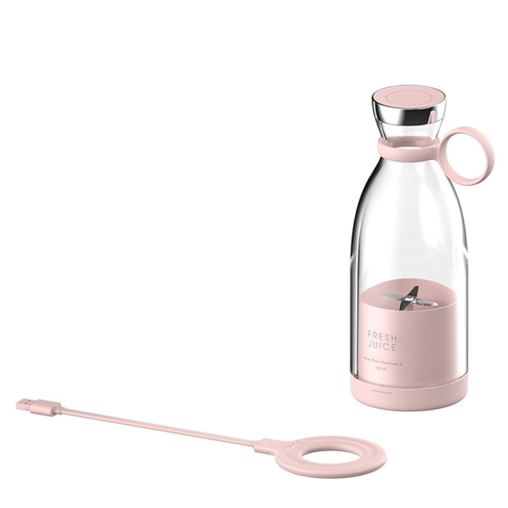 Fruit Juicer Portable Home Use Cordless Electric Juicer Pink-image-OPC-PGYHM7S-NEW