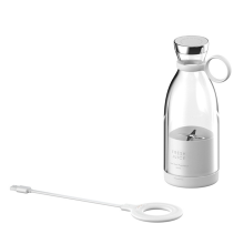Exprimidor de frutas portátil, inalámbrico, para uso doméstico, color blanco