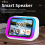 Intelligente Bluetooth-klok met groot scherm, wit 2