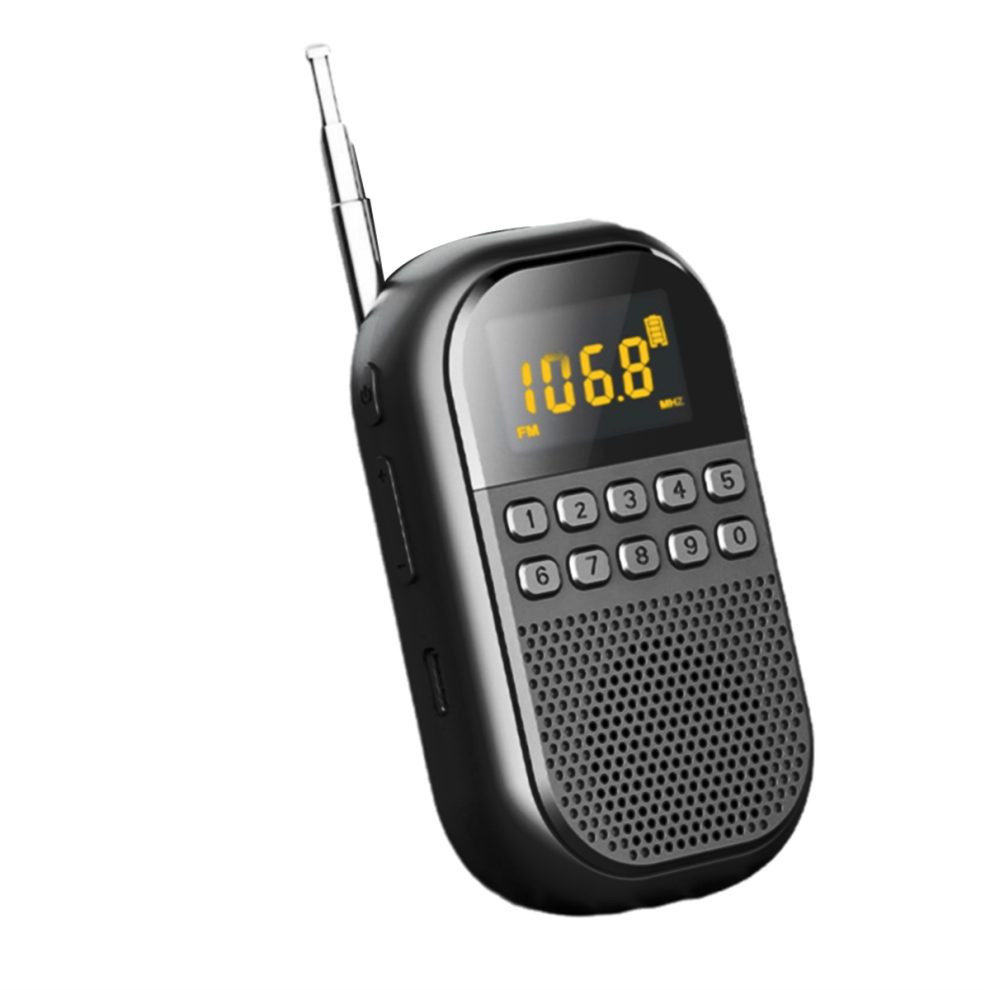 Pocket Fm Am Radio Large Lcd Display Dsp Radios Receiver Wireless A 4853659281780