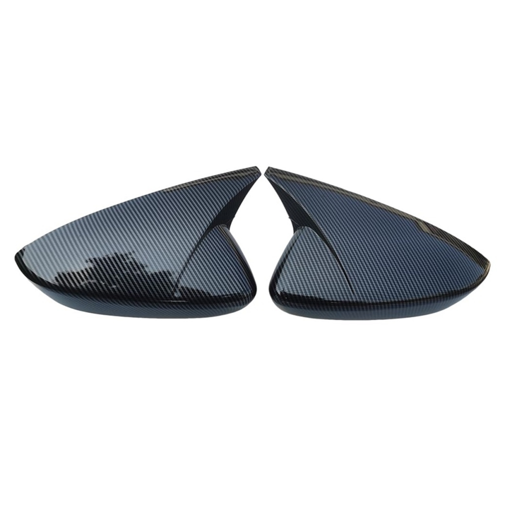 For Mazda 3 Axela Car Exterior Door Ox Horn Rearview Mirror Cover 4853659286761