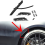 Φτερό με εκτεταμένο φρύδι φτερού για Mercedes-Benz E-Class E200 E300 6