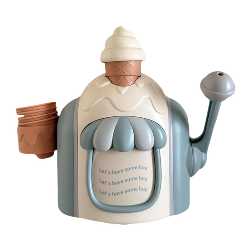 Distributore Manuale Di Sapone Schiumogeno A Forma Di Gelato, B