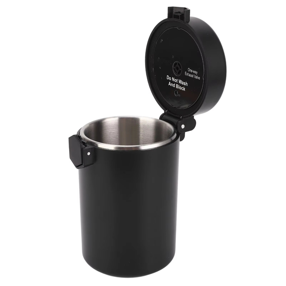Contenitore Per Caffè In Acciaio Inossidabile Da 600 Ml - Doppio Strato Di Conservazione Ermetica