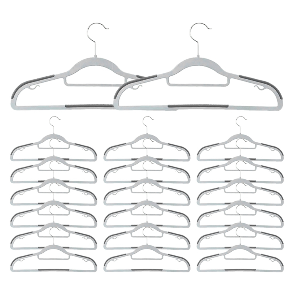 Portant à vêtements en plastique antidérapant, sans coutures et durable