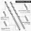 50Pcs 1/8 inch M2 HSS Drywall Cutting Spiral Bits 2