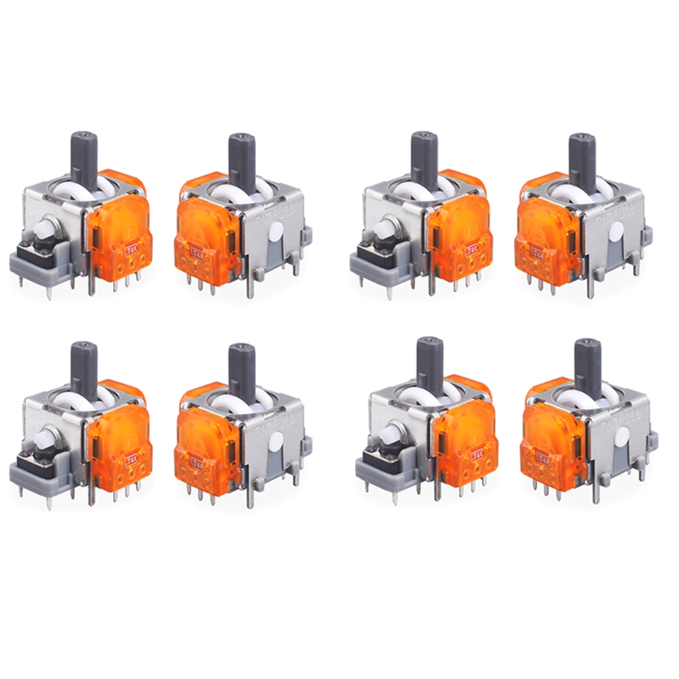 8Pcs For Ps5 Controller Tmr Electromagnetic Joystick Gamepad 4853659289861