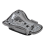 Support d'ampoule de feu arrière droit pour VW Polo 2005-2010 2
