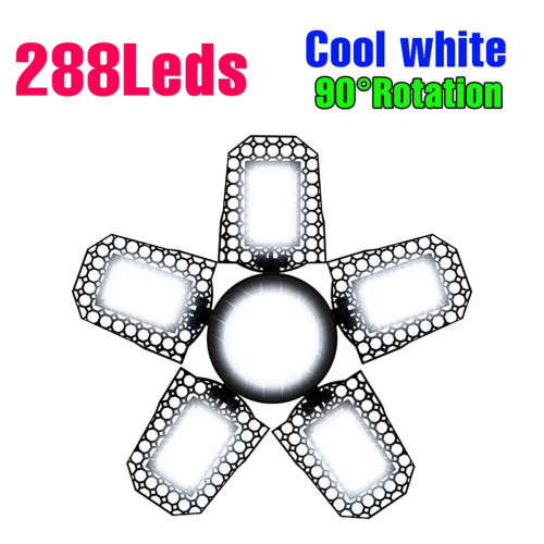LED Garage Light, Deformable LED Garage Ceiling Lights 2