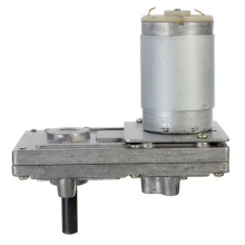 555 metalen tandwielmotor, 12V/24V, hoog koppel, laag geluidsniveau, voor doe-het-zelvers.