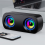 Altoparlante Bluetooth cablato per computer, desktop universale creativo 4