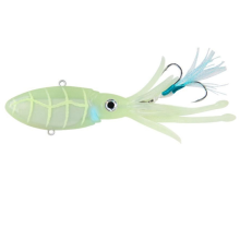 130g-150mm Saias de Lula Brilhantes Iscas Saias de Lula Isca de Pesca de Corrico C