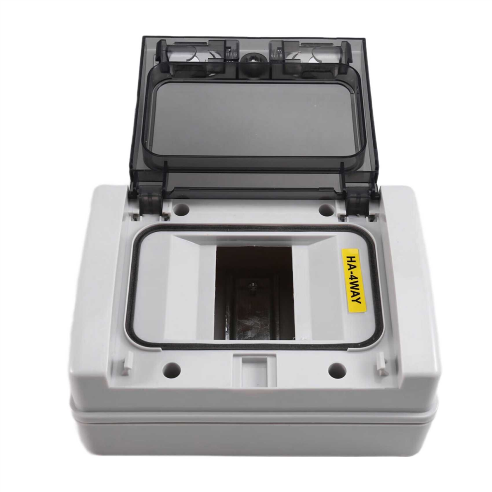 Ha Series Junction Box 4Way Pc Ip65 Waterproof Distribution Box 4853809335455