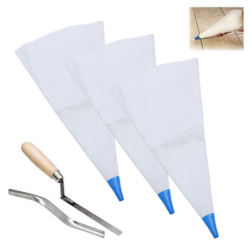 Lot de 3 sacs de coulis de ciment en PVC, perforateurs 1