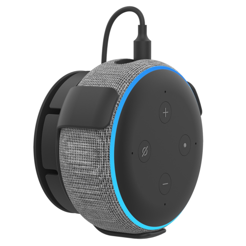 for Alexa Echo Dot 3rd Gen Indoor Speaker Enclosure Bracket Black B 1