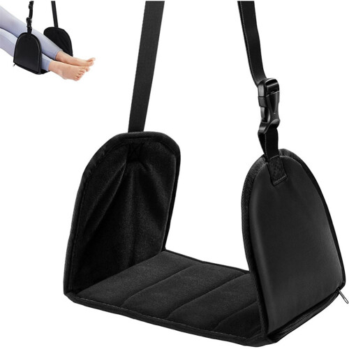 Foot Relaxing Hammock Adjustable Airplane Foot Hammock,B 2