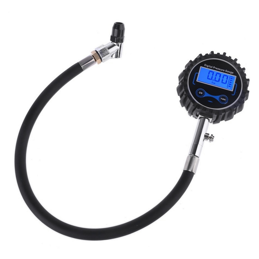 3-200Psi Tire Pressure Gauge Lcd Display Digital Tire Tester 4853809339736