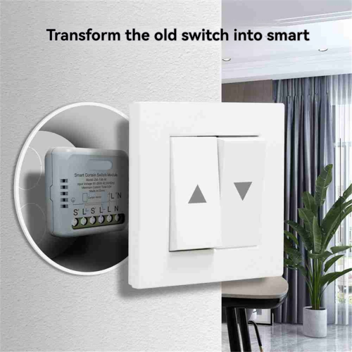 Interruttore intelligente per tende a rullo Tuya Zigbee e Alexa/Google Home 2