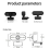 Webcam 1080p Mini telecamera Telecamera per PC Laptop Videoregistratore 4