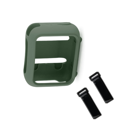 Capa protetora de silicone para JBL Go 4 à prova de choque, verde 1