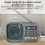Ραδιόφωνο FM DAB Φορητό Μικρό Επαναφορτιζόμενο Α έκτακτης ανάγκης 3