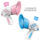 Φορητό ηχείο μεγάφωνο σειρήνα Bullhorn Toys, ροζ 3