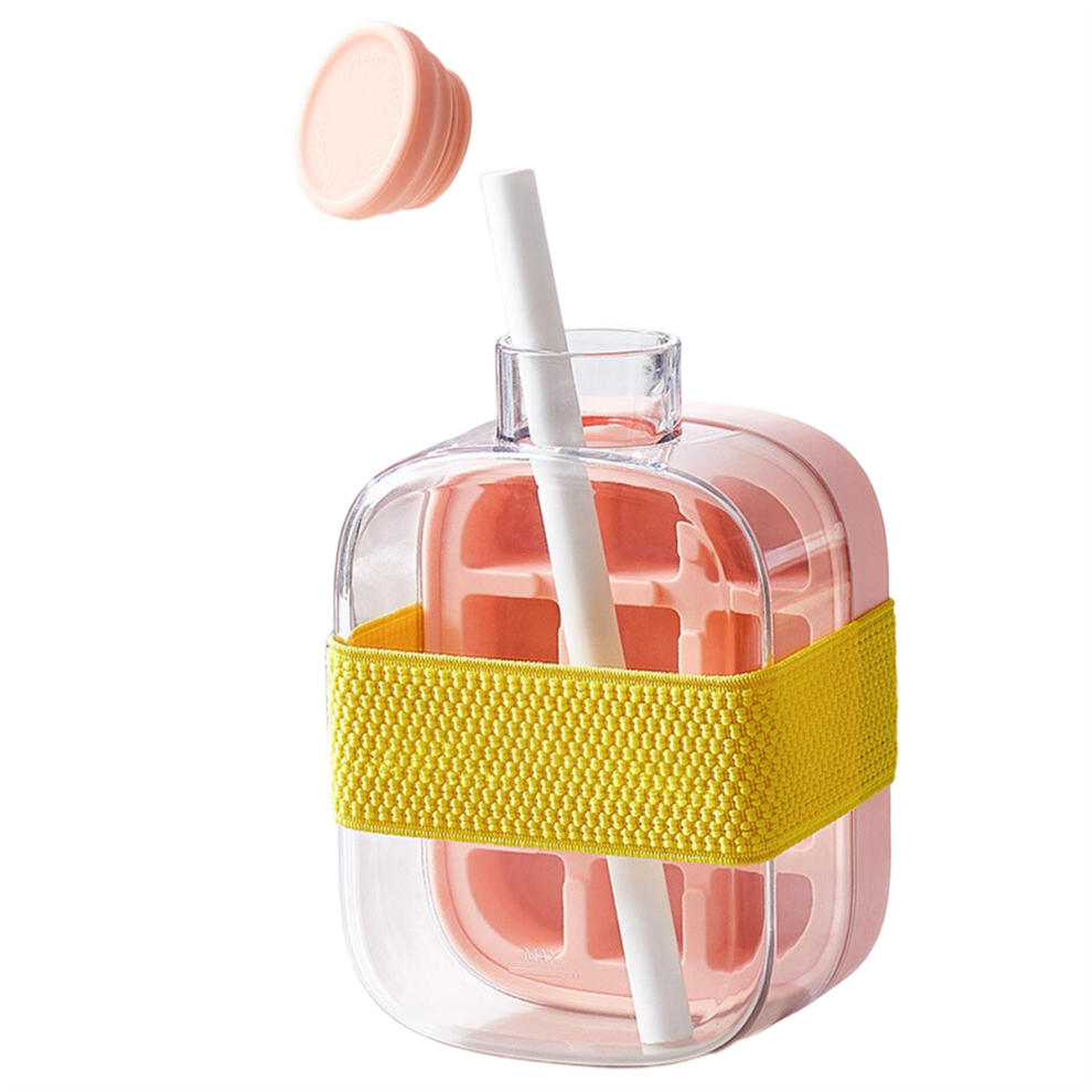 COOL Travel Cup Portable Straw Cup 500ml Pink-image-OPC-PGYHYD8-NEW