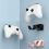 Supporto da parete per controller di gioco per PS5 PS4 Switch Pro Xbox One Bianco 3