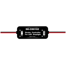 Módulo de pisca-pisca de luz de freio com controlador estroboscópico para lâmpada de carro, SK-CD0102