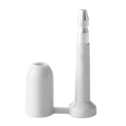 10PCS Anti-Theft Container Seal Lock Disposable Bullet Shape White