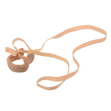 Beige Elastische Rubberen Neusclipbeschermer voor Zwemmen