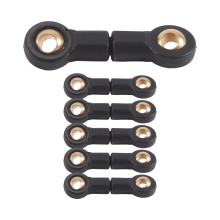 6 Stuks Connector Links Staaf voor B16 B36 Rc Auto Achteras Wip Balhoofd Upgrade Onderdelen