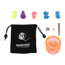 K2 Plus Crystal Responsive Yoyo, voor Twee Doeleinden met Vervangend Niet-Reagerend Lager Tussenliggende, Oranje