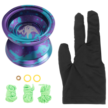 Duivel Imp Patroon Legering Reageert Yoyo 10 Kogellager voor Gevorderde Speler Kinderen Beginner, 1