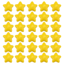 30 Stks Star Stress Ball Bulk Relief Ballen Mini Foam voor School Beloning, Studentenprijzen