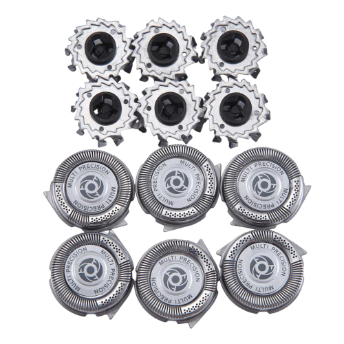 6-Pack SH50 Vervangende Scheerhoofden voor PhilipsNorelco Series 5000 Scheerapparaten, S5000 S5420 S5380 S5351 MultiPrecision-Mesjes