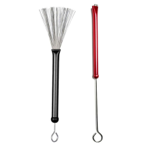 2-Pack Percussieborstels, Professionele Draadborstels, Jazzdrumborstels, Percussiedrumborstels
