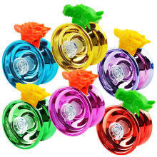 6 Stuks Responsieve High-SpeedAlloy Yo-Yo CNC-Draaibank met Draaiende Snaar voor Jongens, Meisjes, Kinderen, Kleuren