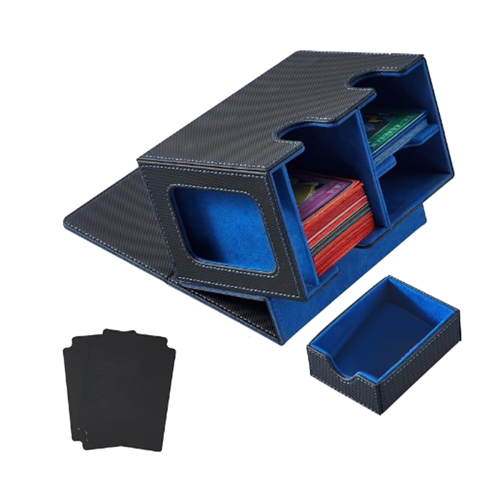 DARENYI 8 stuks speelkaartendoos, kleine plastic opbergdoos, ruilkaarten, opbergdoos