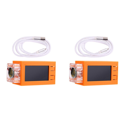 Pre Nerdminer V2 Pro Miner 78KH/S Mini Bitcoin Lottery Orange 1