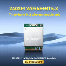 Bezdrôtový adaptér WiFi 6E RTL8852CE M.2 NGFF