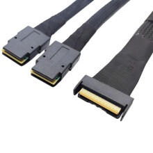 Serverový adaptér MClO X8 MCIO 8i (74P) na duálny SFF-8087