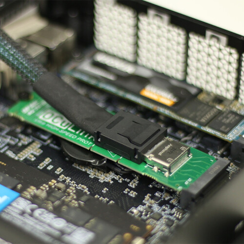 Adaptér NVME M.2 M Key to OCuLink 2