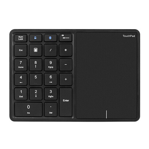 Numerická klávesnica Bluetooth s touchpadom