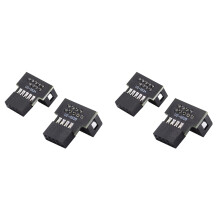 1 sada 9-pinových konektorov USB 2.0, uhlový 90 stupňov, samec-samica, smerom nadol a nahor