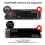 Adaptér NGFF B Key/Key M.2 na 2,5-palcový SATA III 3