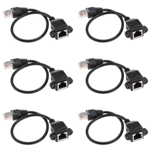 30 cm RJ45 sieťový predlžovací kábel samec-samica