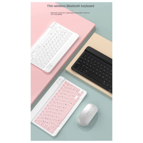 Mini bezdrôtová Bluetooth klávesnica Telefón Tablet PC A
