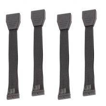 2 ks Mini USB 3.0 19/20pinový interný predlžovací adaptérový kábel 15 cm